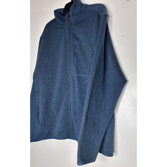 Orton Brothers Men's Blue Lightweight Sweater Fleece Jacket Size Large - Picture 7 of 8